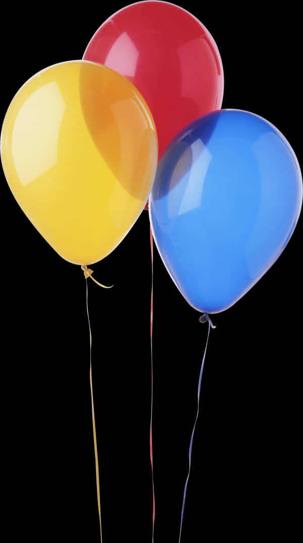 Colorful Balloons Transparent Background PNG Image