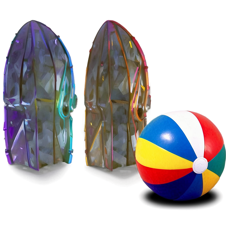 Colorful Beach Ball Png 36 PNG Image