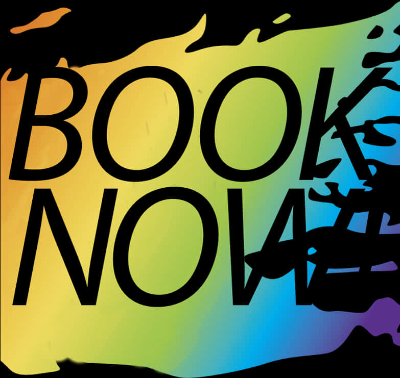 Colorful Book Now Graphic PNG Image