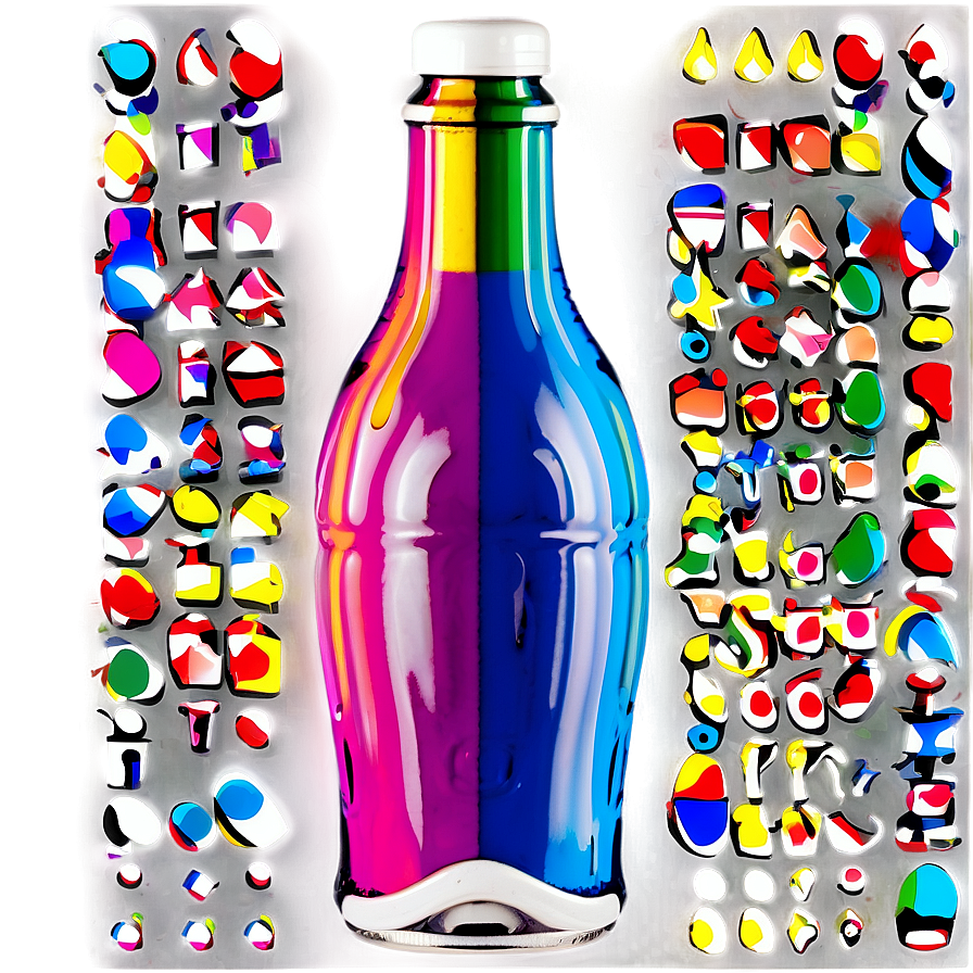 Colorful Bottle Png 67 PNG Image