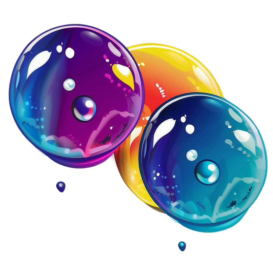 Colorful Bubble Png Lde PNG Image