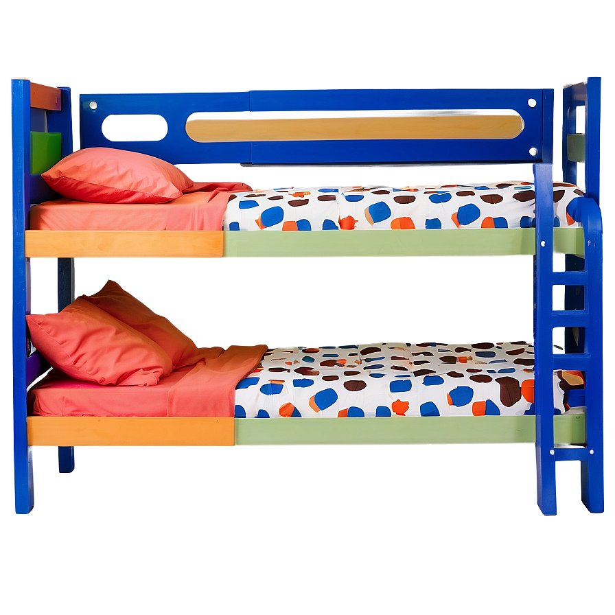 Colorful Bunk Bed Png Xvy PNG Image