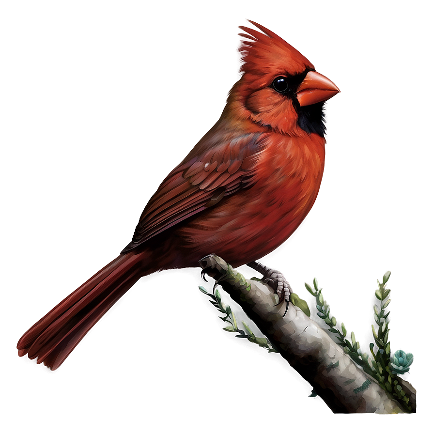 Colorful Cardinal Tattoo Design Png 06252024 PNG Image