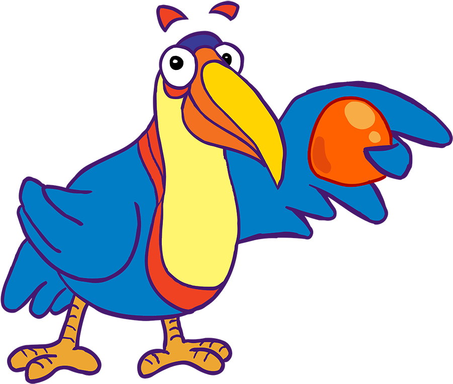 Colorful_ Cartoon_ Bird_ Character PNG Image