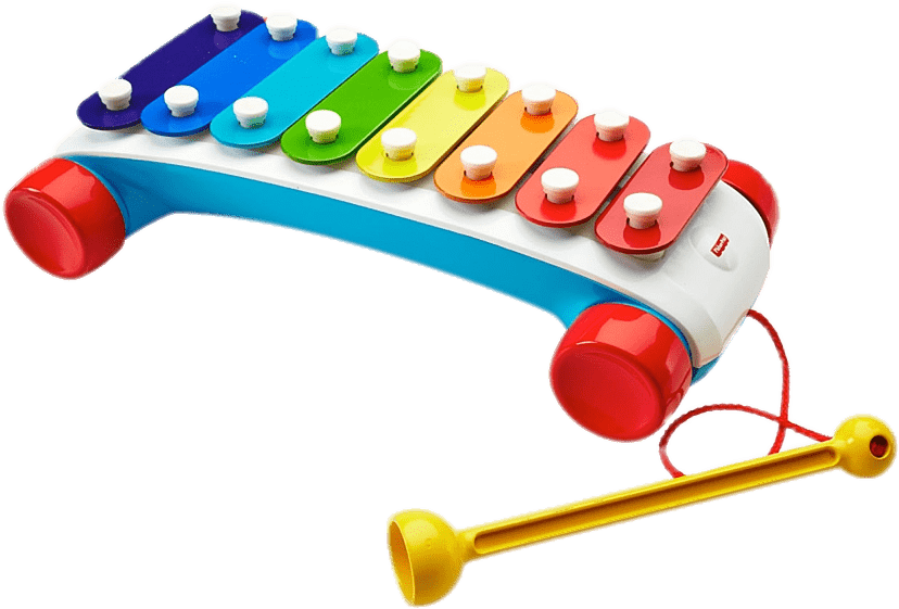 Colorful Childrens Xylophone Toy PNG Image