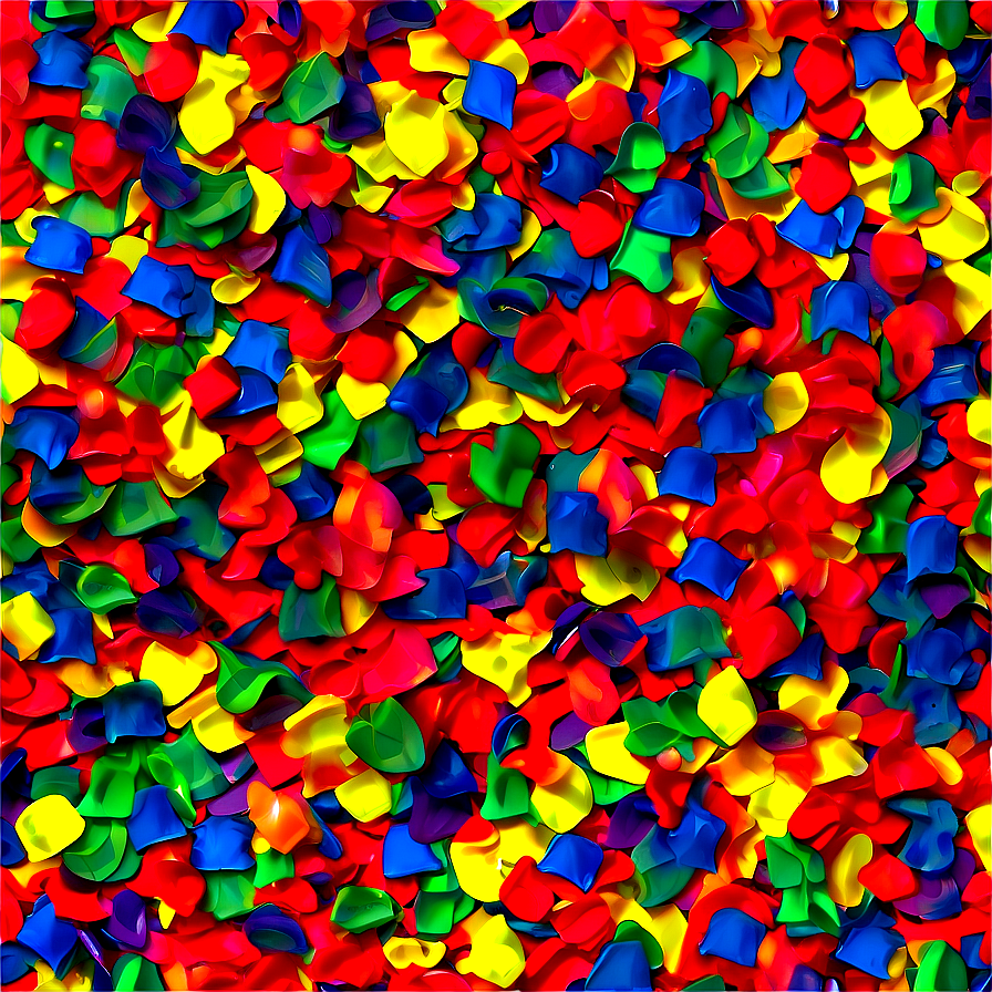 Colorful Confetti B PNG Image