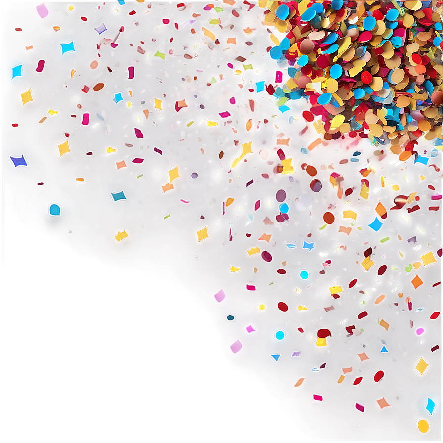 Colorful Confetti Sprinkles Png 85 PNG Image