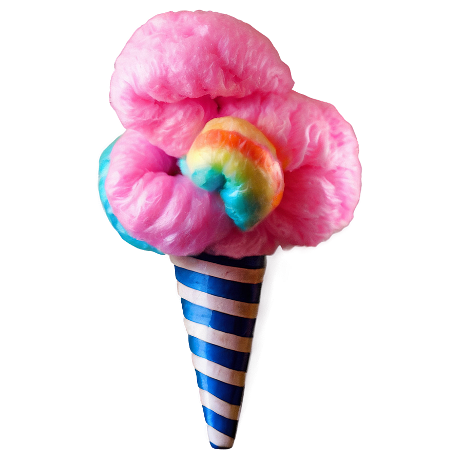 Colorful Cotton Candy Magic Png Tfm25 PNG Image