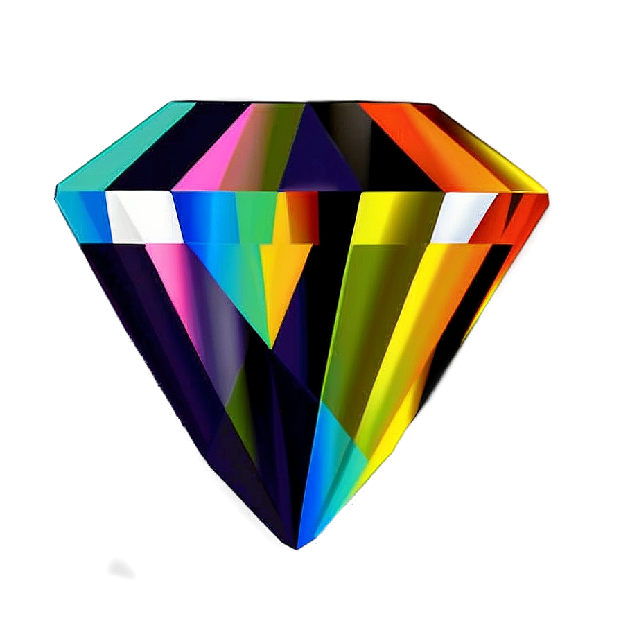 Colorful Diamond Shape Png Ioj73 PNG Image