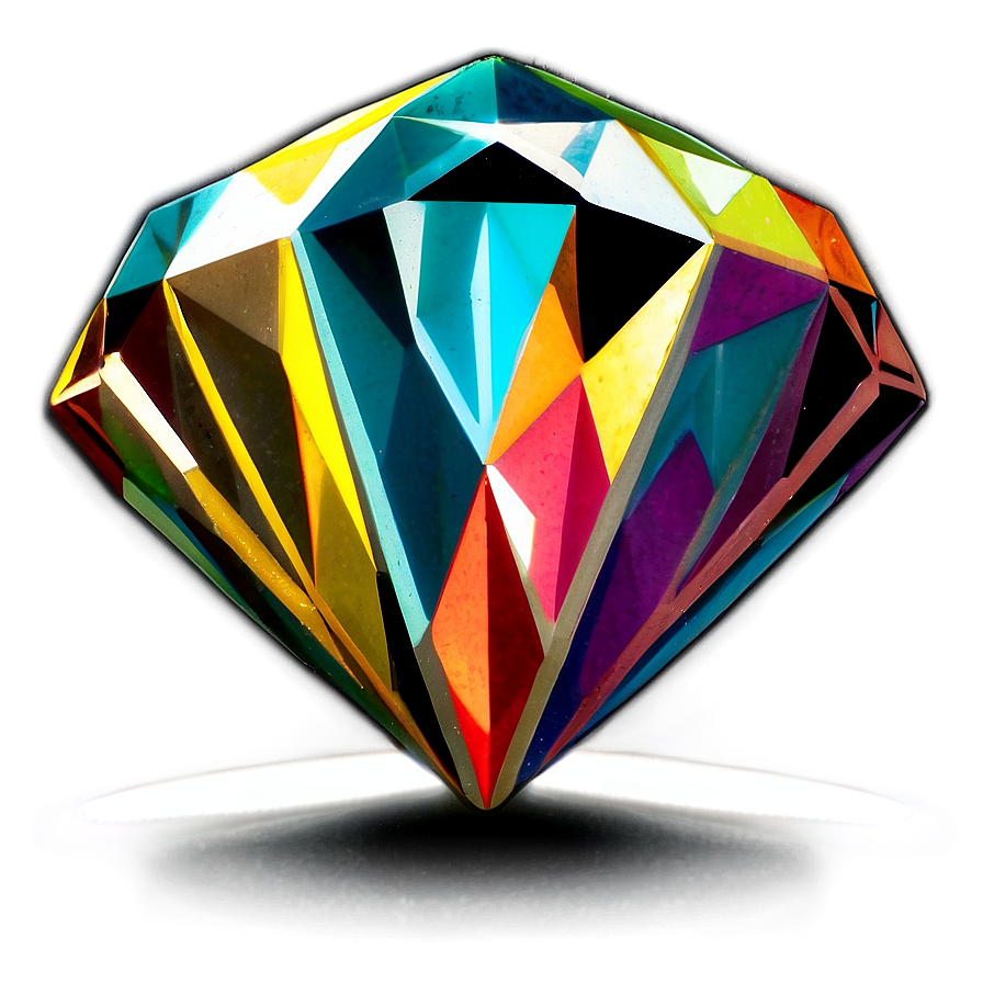 Colorful Diamond Shape Png Mvd PNG Image