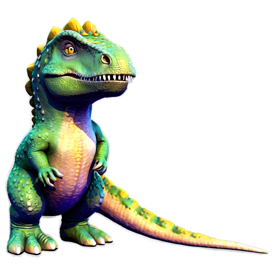 Colorful Dinosaur Png Shj PNG Image