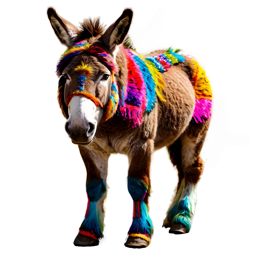 Colorful Donkey Png 89 PNG Image