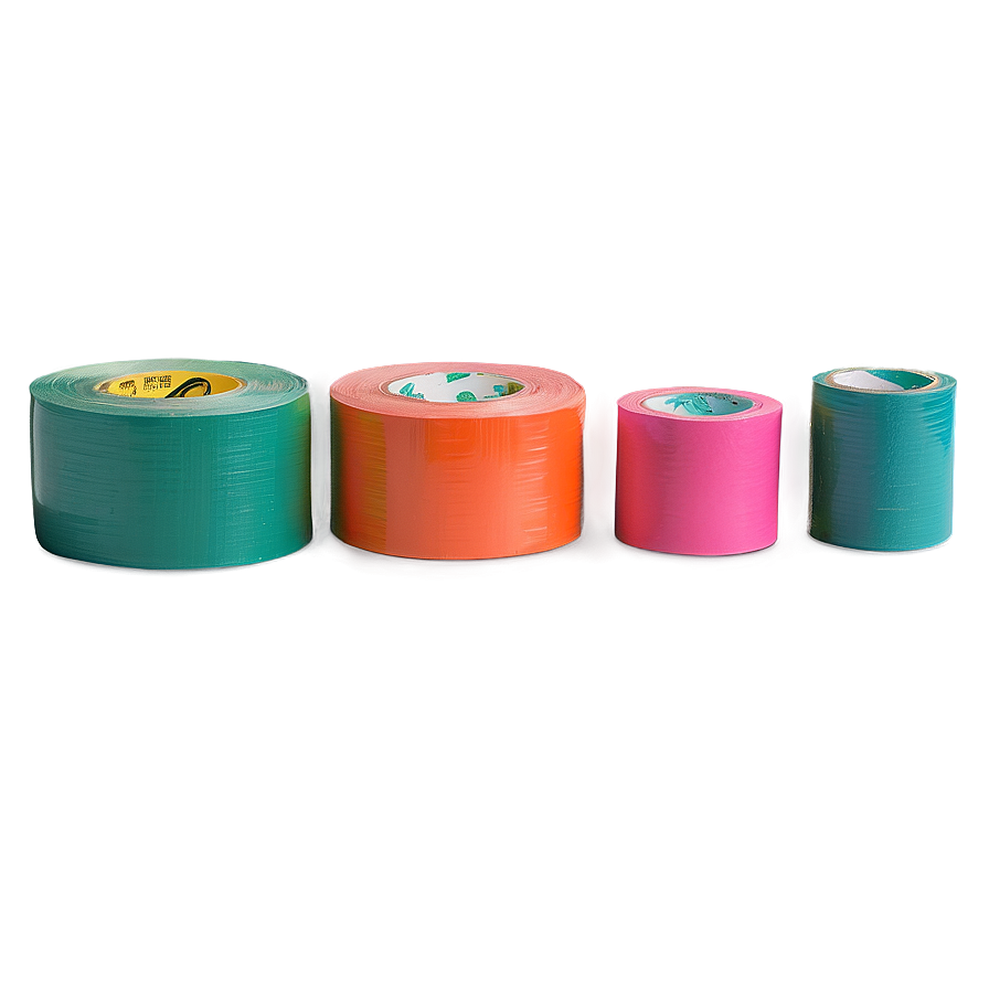 Colorful Duck Tape Rolls Png 79 PNG Image