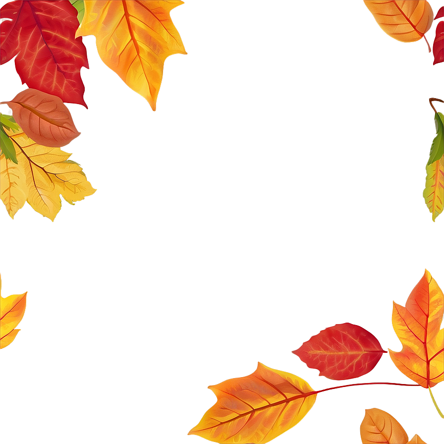 Colorful Fall Leaves Png 05042024 PNG Image