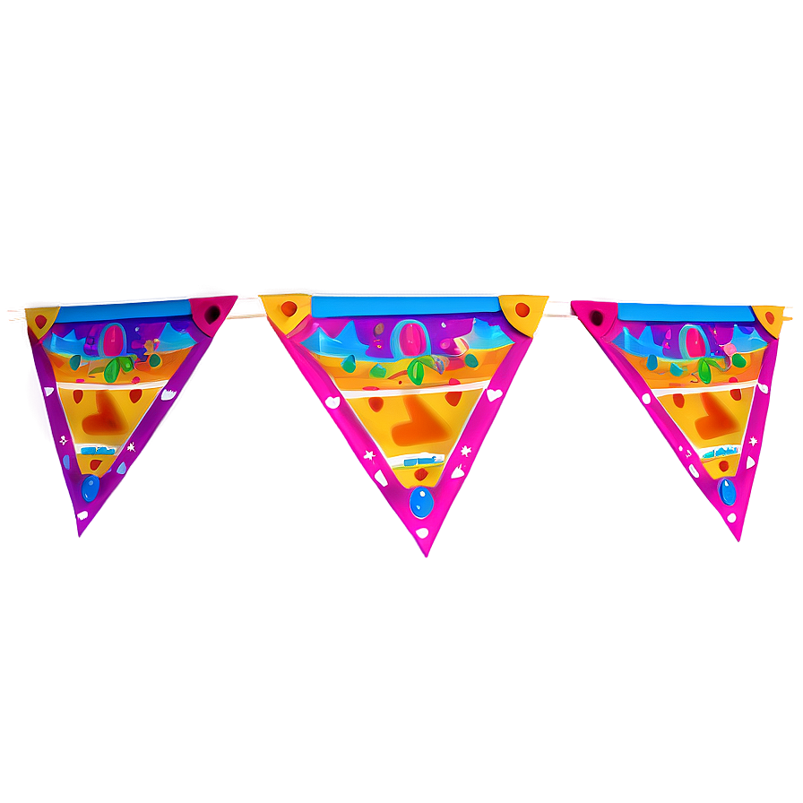 Colorful Fiesta Banner Png 06202024 PNG Image