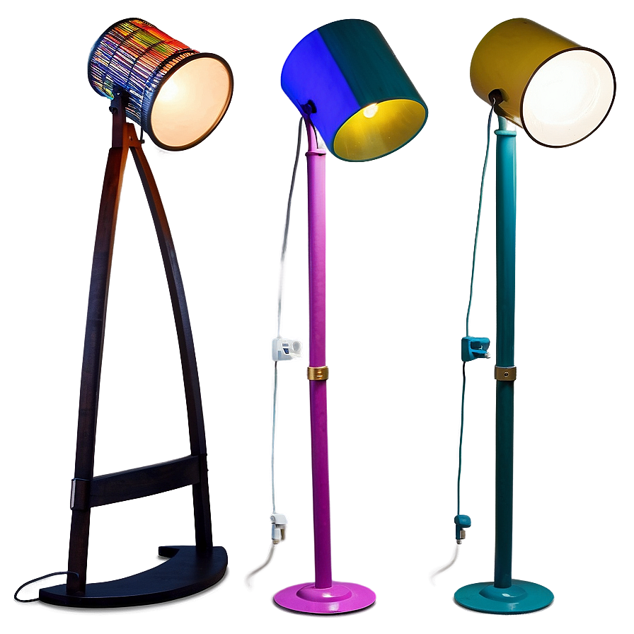 Colorful Floor Lamp Png Jau PNG Image