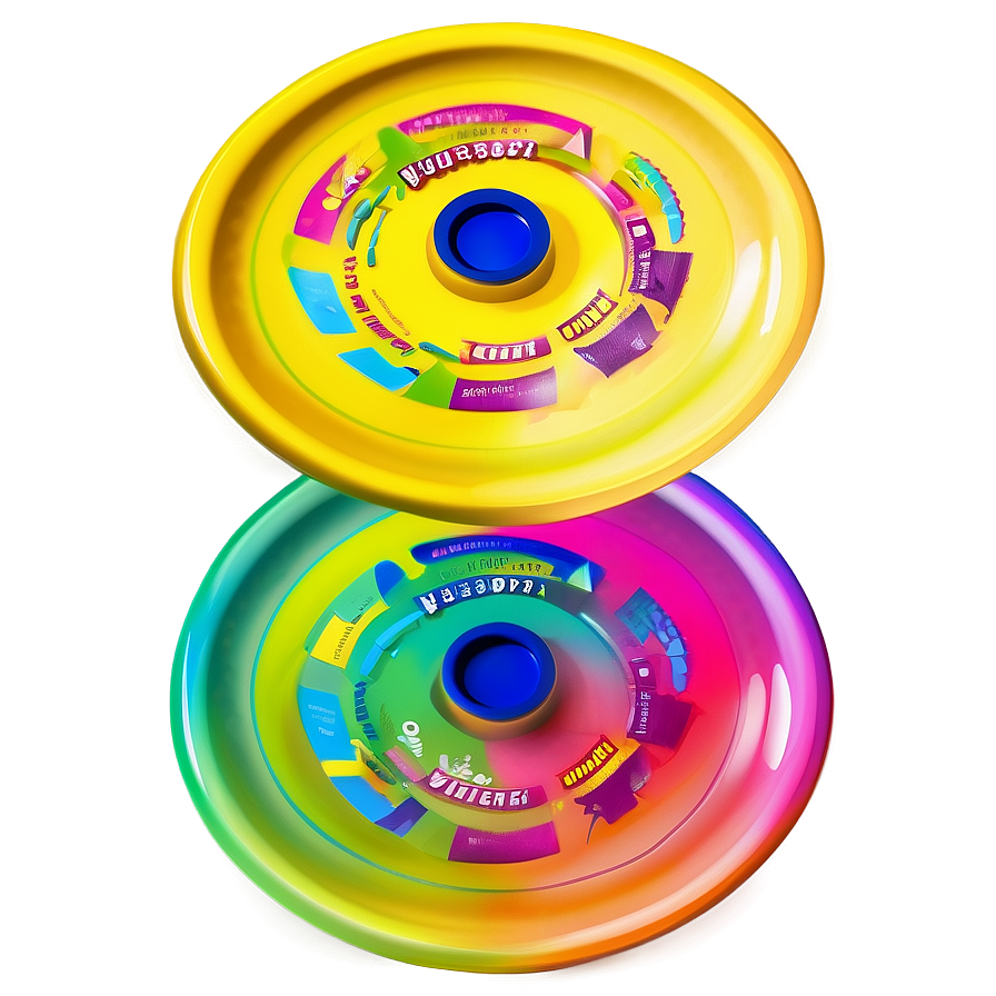 Colorful Frisbee Clipart Png 47 PNG Image