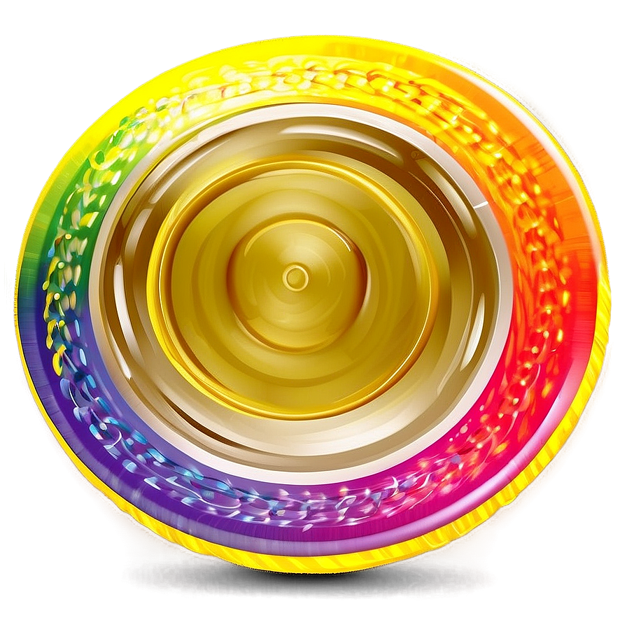 Colorful Frisbee Clipart Png Lbm PNG Image