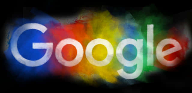 Colorful Google Logo Blur Background PNG Image