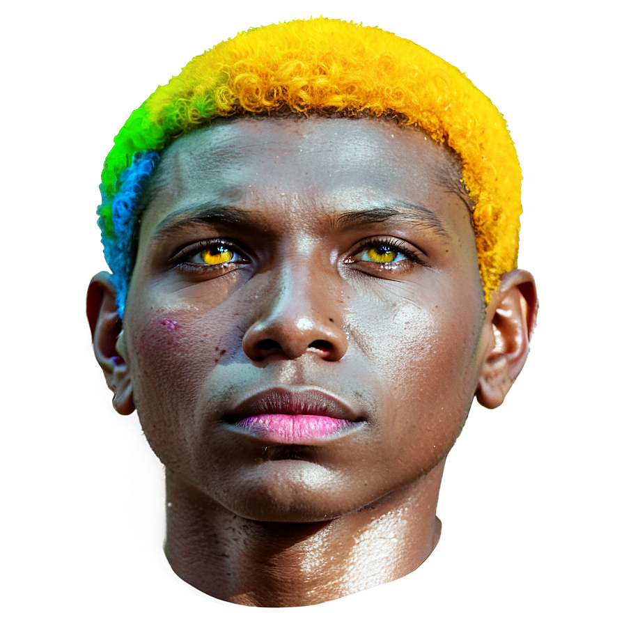 Colorful Headshot Png Toq PNG Image