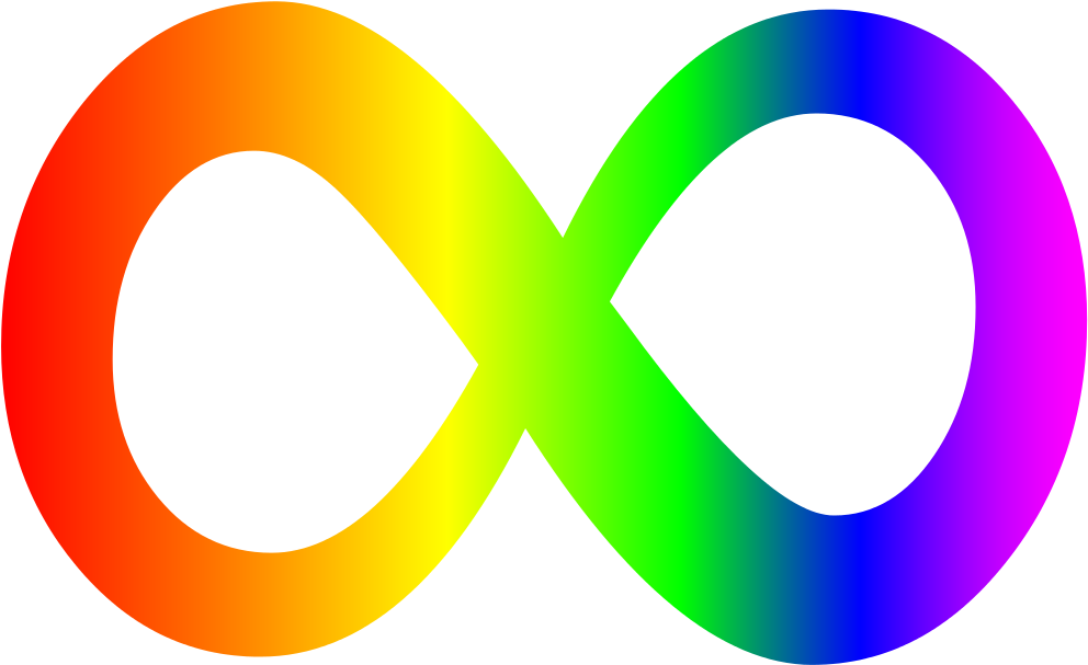 Colorful Infinity Symbol PNG Image