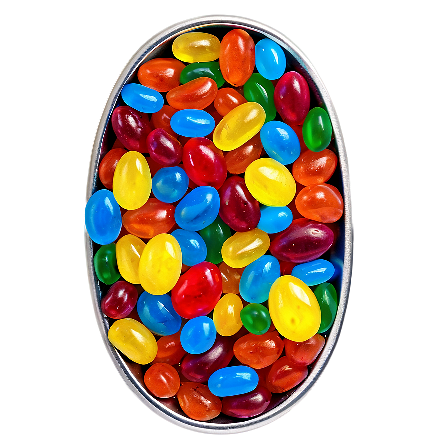 Colorful Jelly Beans Png 06292024 PNG Image