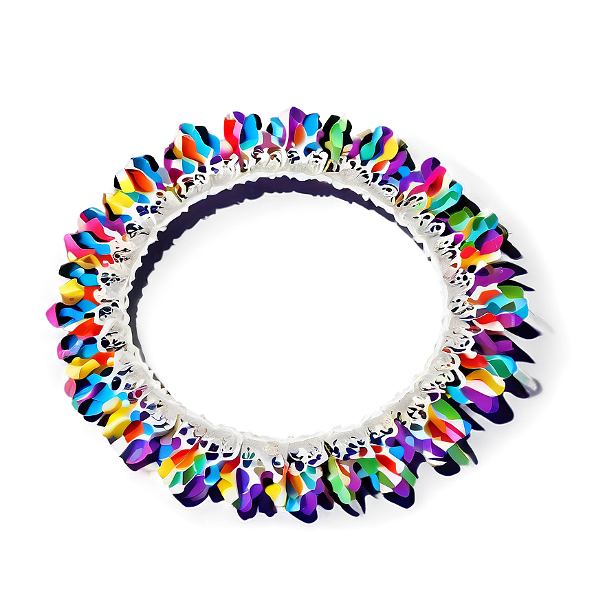 Colorful Lace Circle Png 50 PNG Image