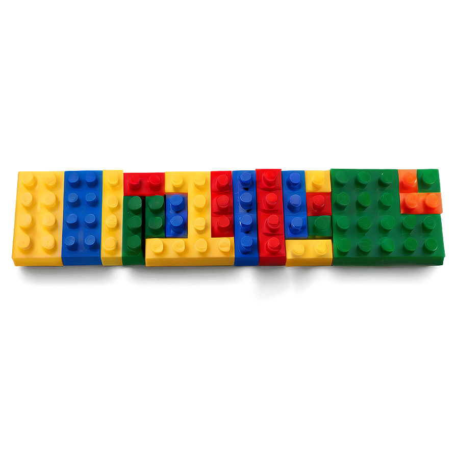 Colorful Lego Pieces Png Cqa PNG Image