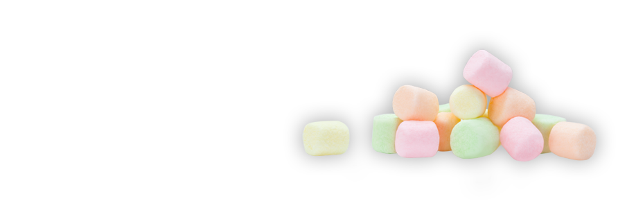 Colorful Marshmallows Transparent Background PNG Image