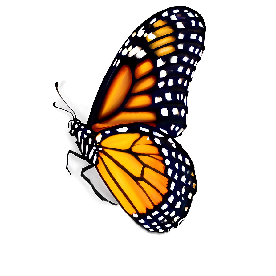 Colorful Monarch Butterfly Png 05252024 PNG Image