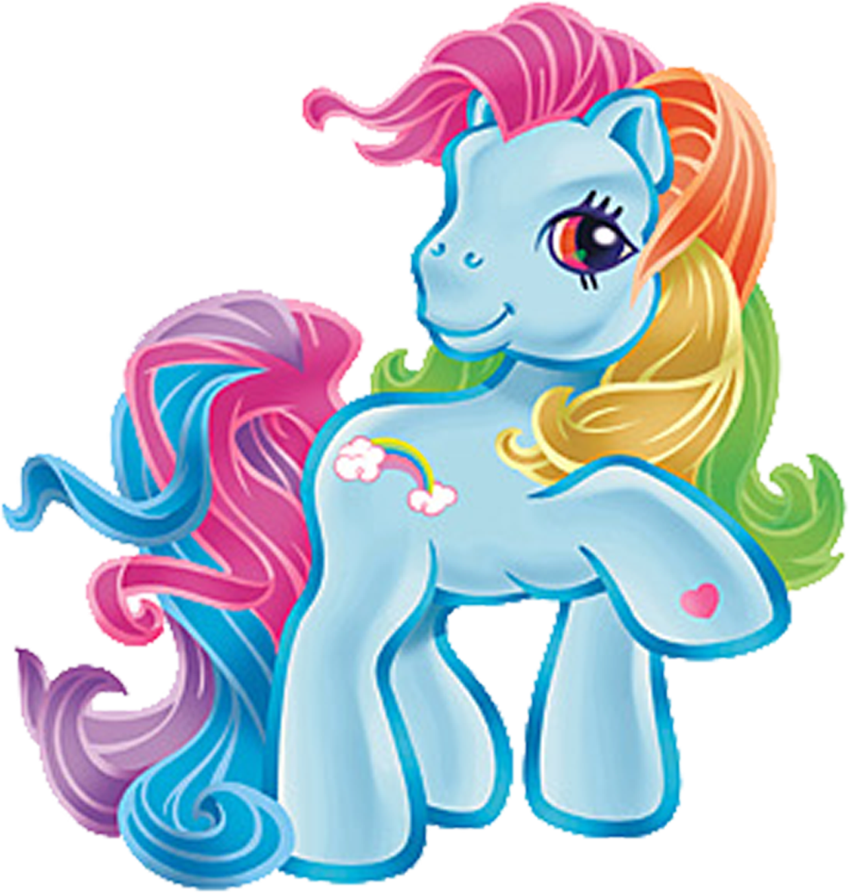 Colorful_ My_ Little_ Pony_ Character PNG Image