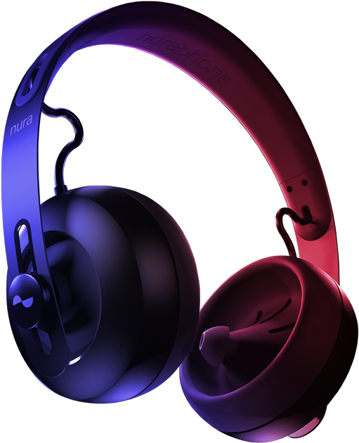 Colorful Over Ear Headphones PNG Image