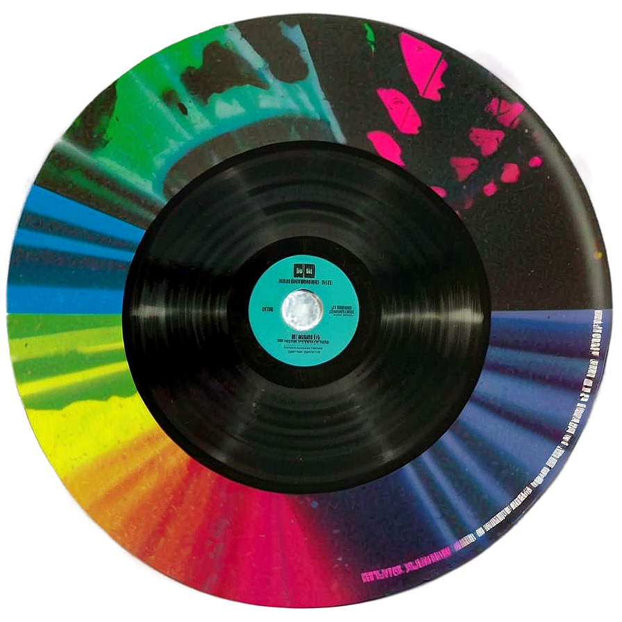 Colorful Record Label Png Nny49 PNG Image