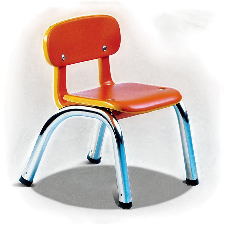 Colorful School Chair Png Ntg3 PNG Image