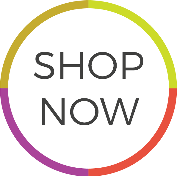 Colorful Shop Now Button PNG Image