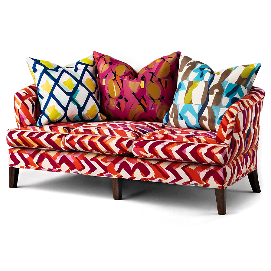 Colorful Sofa Pillows Png 79 PNG Image