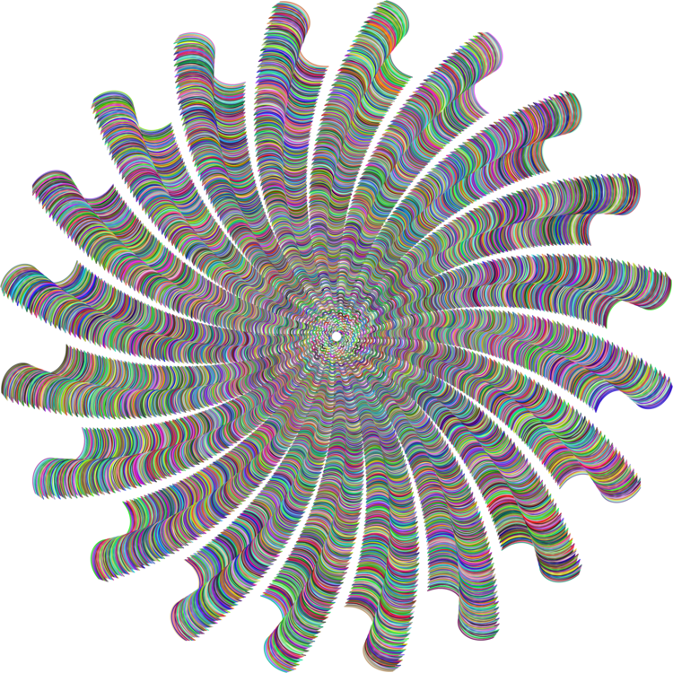 Colorful_ Spiral_ Illusion_ Art PNG Image