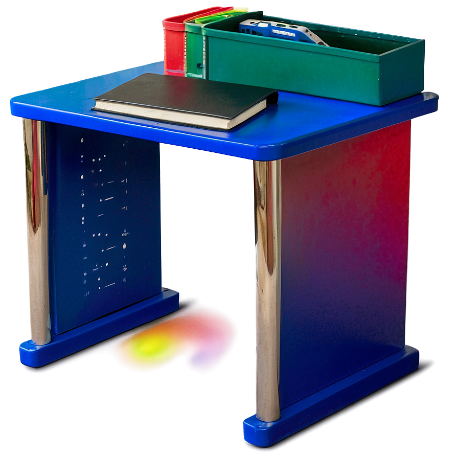 Colorful Student Desk Png Ieb PNG Image