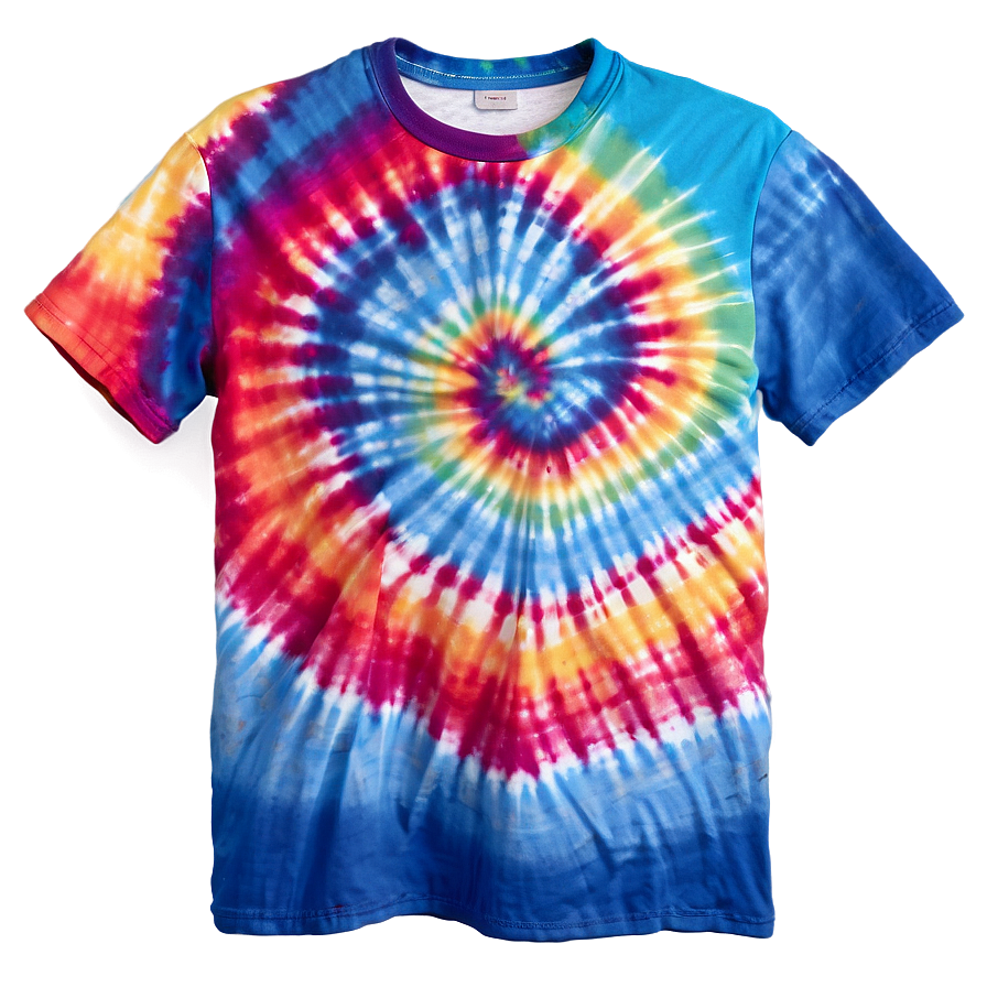 Colorful Tie Dye T-shirt Png Ple2 PNG Image