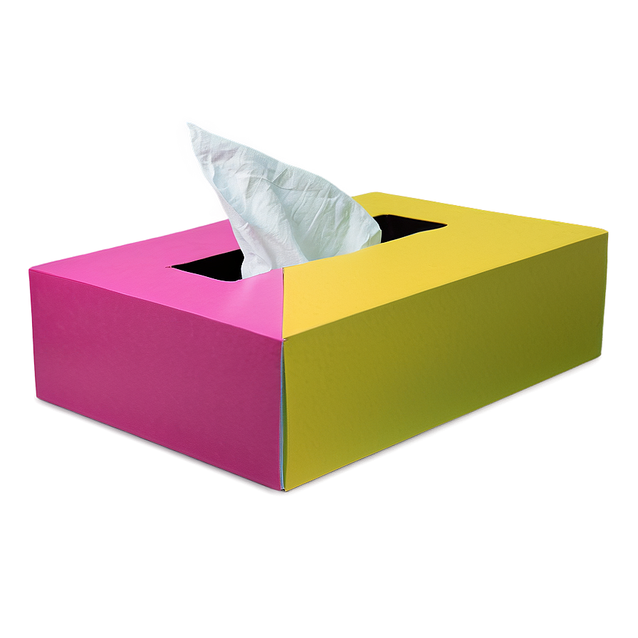 Colorful Tissue Box Png Laj4 PNG Image