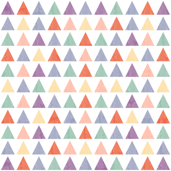 Colorful Triangular Pattern PNG Image