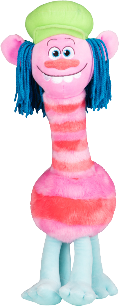 Colorful Troll Doll Plush Toy PNG Image