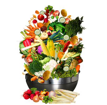 Colorful Vegetable Medley PNG Image