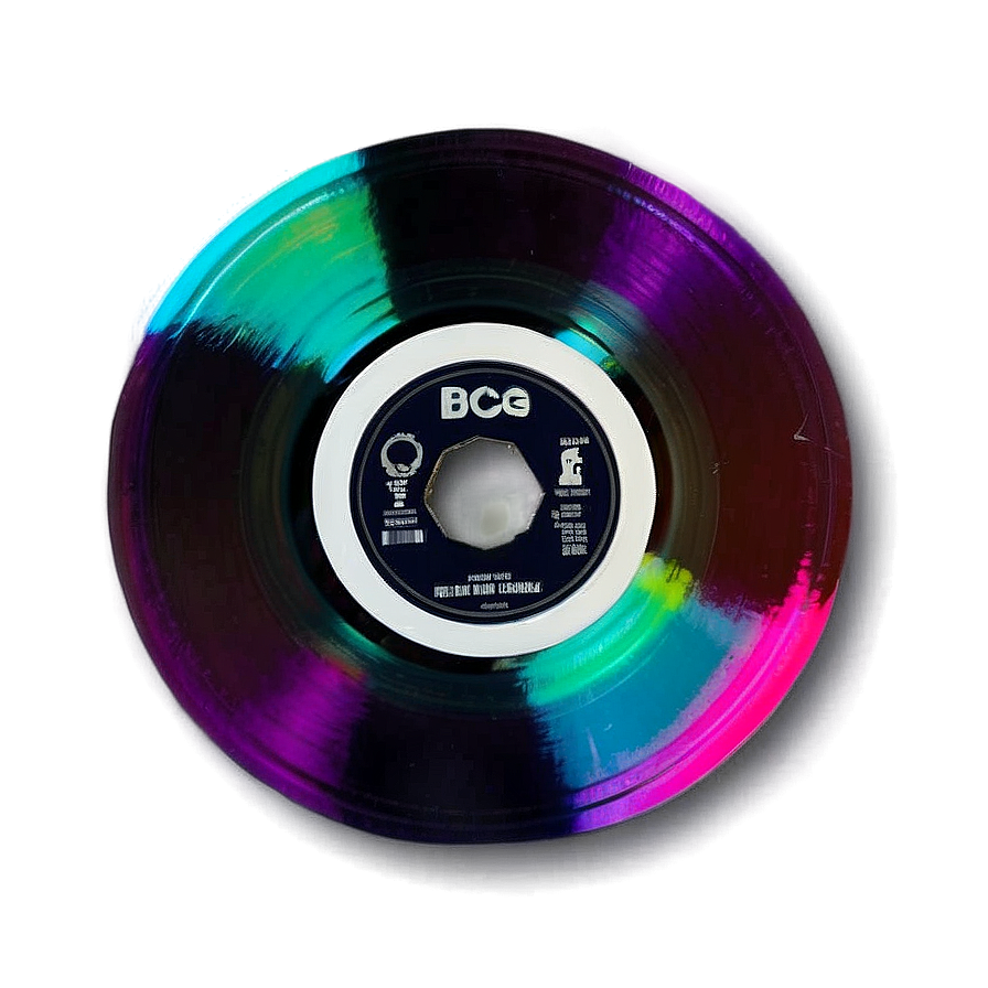 Colorful Vinyl Discs Png 05242024 PNG Image