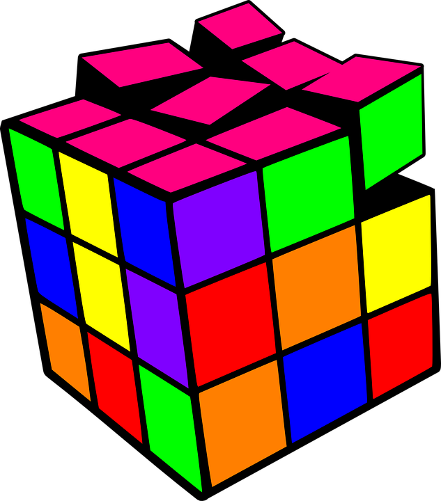 Colorful3 D Rubiks Cube Illustration PNG Image