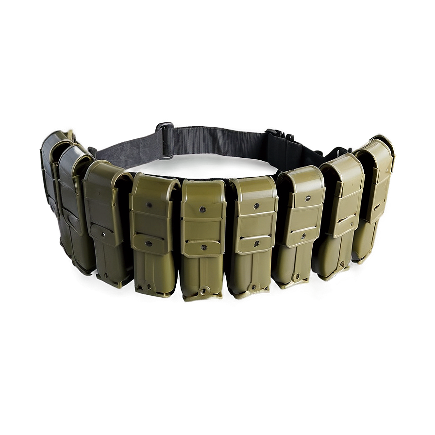 Combat Gear Bullet Belt Png Kcs48 PNG Image