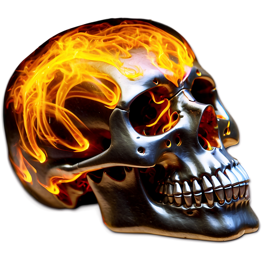 Combustion Skull Picture Png 06252024 PNG Image