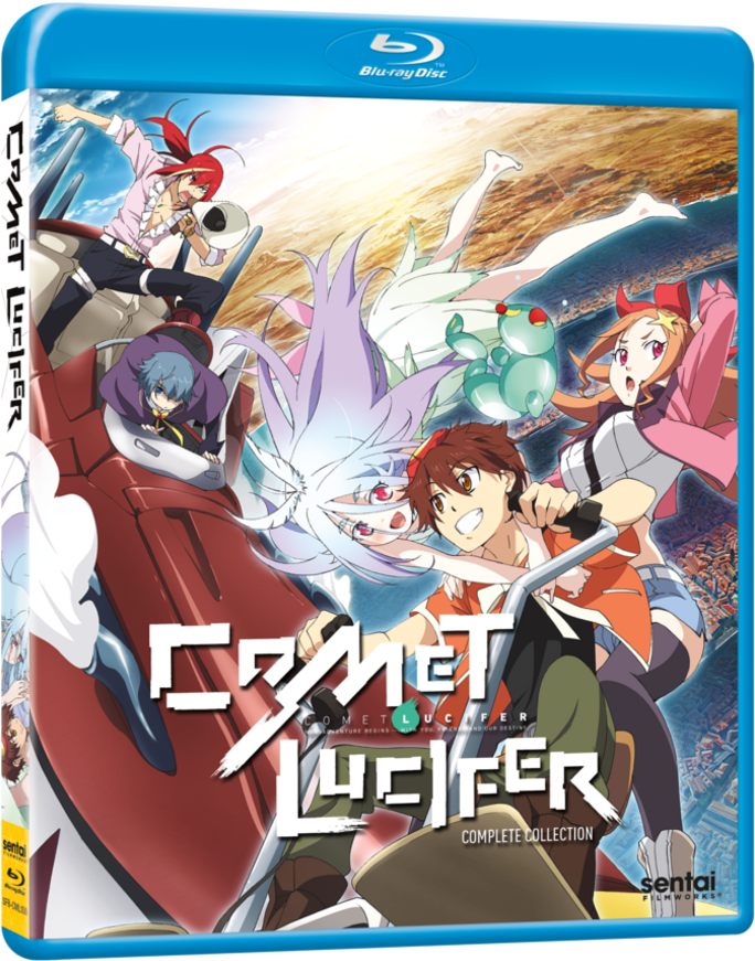 Comet Lucifer Anime Bluray Cover PNG Image