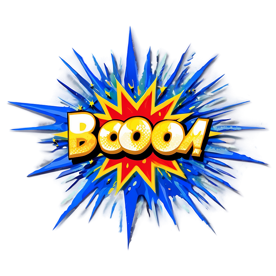 Comic Boom Explosion Png Fkh PNG Image