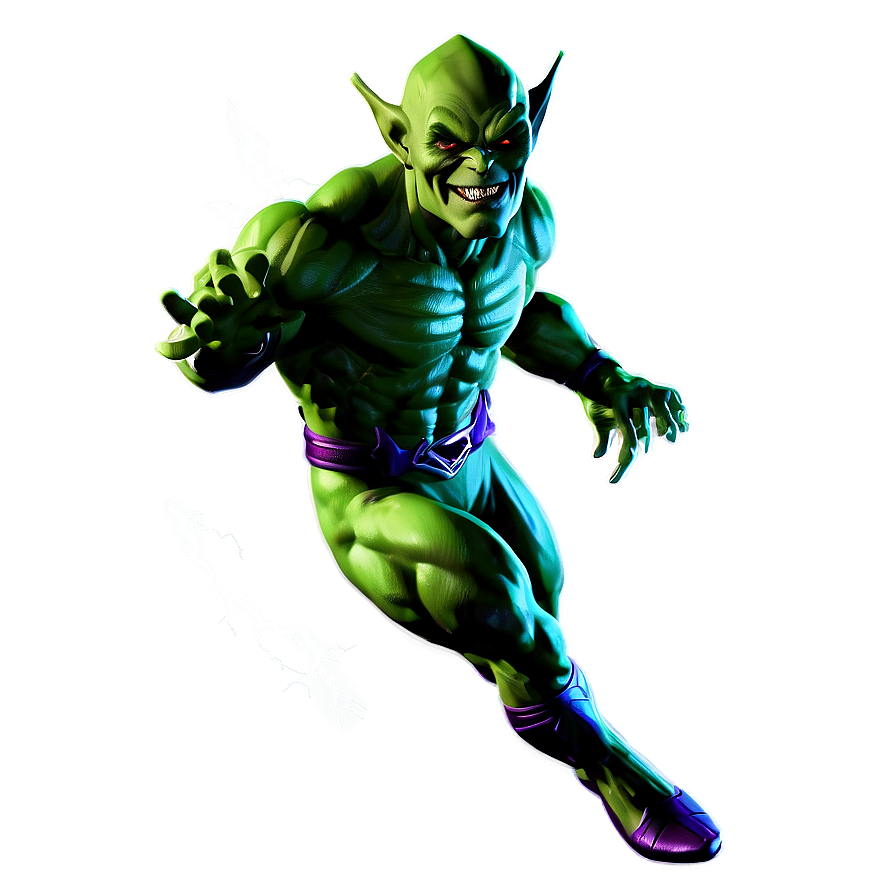 Comic Green Goblin Png Ysa56 PNG Image